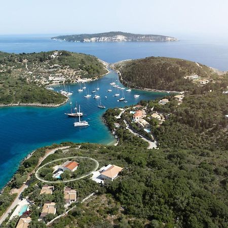 Vila Lioniskari Seaviews - Paxoi'S Private Pool Oasis Porto Ozias Exteriér fotografie