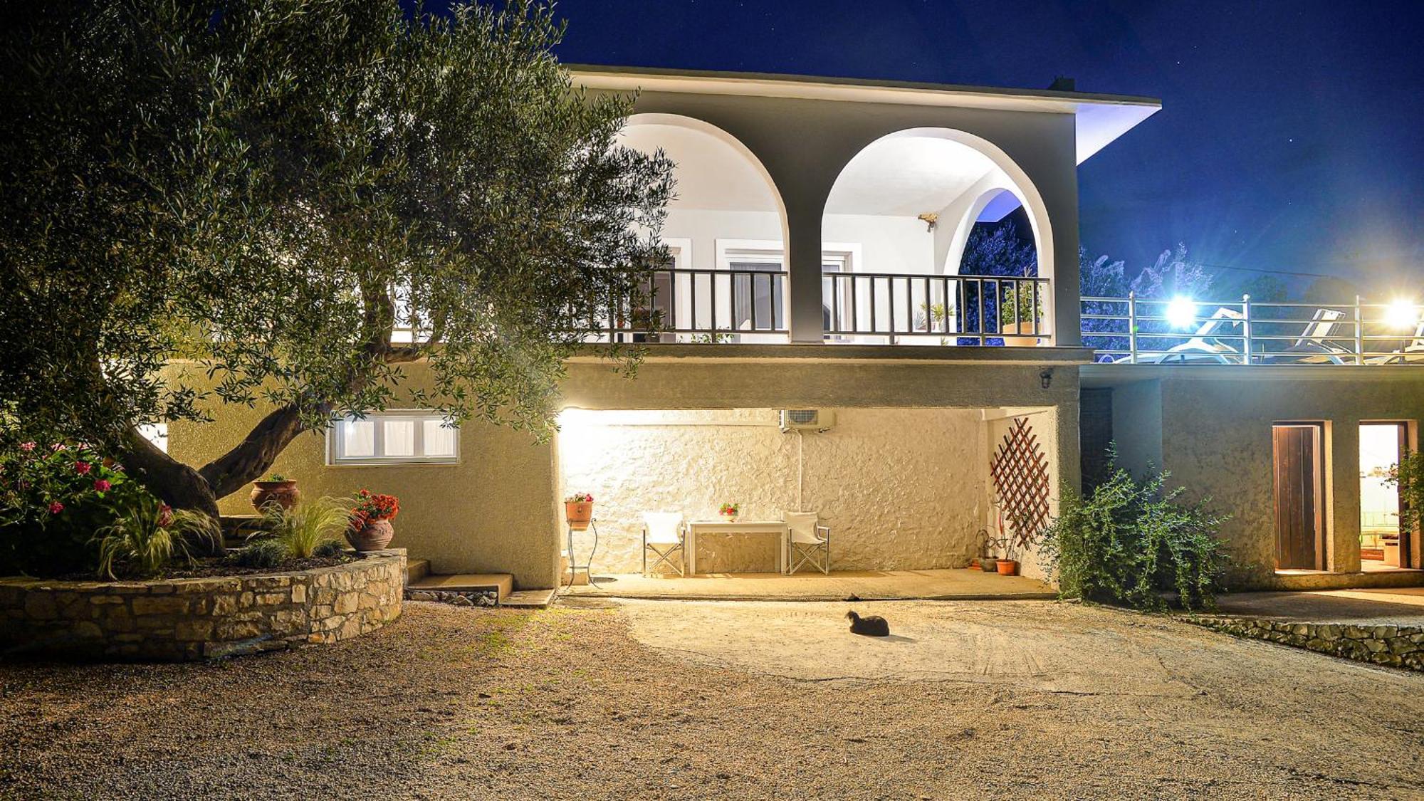 Vila Lioniskari Seaviews - Paxoi'S Private Pool Oasis Porto Ozias Exteriér fotografie