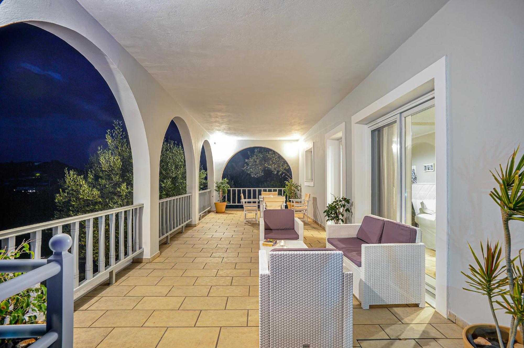 Vila Lioniskari Seaviews - Paxoi'S Private Pool Oasis Porto Ozias Exteriér fotografie