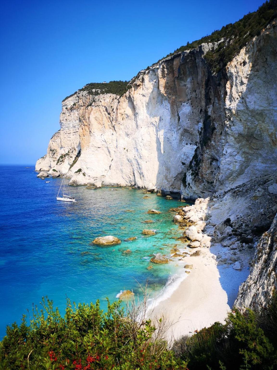 Vila Lioniskari Seaviews - Paxoi'S Private Pool Oasis Porto Ozias Exteriér fotografie